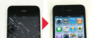 iPhone4S/4フロントパネル交換