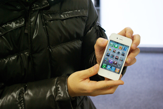 iPhone4 ホワイトカスタム