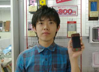 iPhone4ひび割れ修理ついでにカスタマイズ！