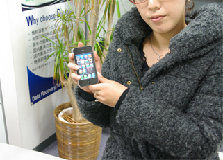 iPhone4ガラス破損